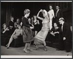 Salome Jens [center] and Robert Weil [right] in the stage production Night Life