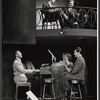 Bobby Short [left] and ensemble in the stage production Night Life