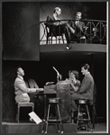 Bobby Short [left] and ensemble in the stage production Night Life