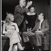 Salome Jens, Walter Abel, Carol Lawrence and Philip Bosco in the stage production Night Life