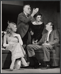 Salome Jens, Walter Abel, Carol Lawrence and Philip Bosco in the stage production Night Life