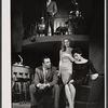Neville Brand [top], Philip Bosco, Salome Jens and Carol Lawrence in the stage production Night Life