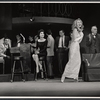 Bobby Short [left] Carol Lawrence, Philip Bosco, Salome Jens and Walter Abel in the stage production Night Life