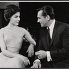 Carol Lawrence and Jack Kelly in the stage production Night Life