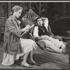 Margaret Leighton and Patrick O'Neal in the stage production The Night of the Iguana