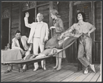 Patrick O'Neal, Alan Webb, Margaret Leighton and Bette Davis in the stage production The Night of the Iguana