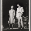 Margaret Leighton and Patrick O'Neal in the stage production The Night of the Iguana