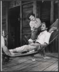 Bette Davis and Patrick O'Neal in the stage production The Night of the Iguana