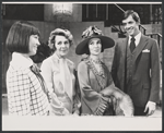 Susan Watson, Ruby Keeler, Helen Gallagher and Roger Rathburn in the 1971 Broadway revival of No, No, Nanette