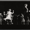 Ruby Keeler [at left in white dress] and Bobby Van [at right] and unidentified others in the 1971 Broadway revival of No, No, Nanette