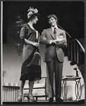 Pat Lysinger and Bobby Van in the 1971 Broadway revival of No, No, Nanette