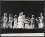 Bill Biskup [center] and unidentified others in the touring stage production of the 1971 Broadway revival of No, No, Nanette