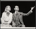 Dennis Day [right] and unidentified in the touring stage production of the 1971 Broadway revival of No, No, Nanette