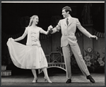 Bill Biskup [right] and unidentified in the touring stage production of the 1971 Broadway revival of No, No, Nanette