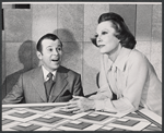 Dennis Day and June Allyson in the touring stage production of the 1971 Broadway revival of No, No, Nanette