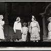 June Allyson [second from left], Judy Canova [second from right] and unidentified others in the touring stage production of the 1971 Broadway revival of No, No, Nanette