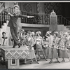 Swen Swenson [on table at left] and unidentified others in the touring stage production of the 1971 Broadway revival of No, No, Nanette