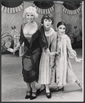 Jeannine Moore [center] and unidentified others in the touring stage production of the 1971 Broadway revival of No, No, Nanette