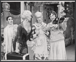 Ruth Donnelly [second from right], Jeannine Moore [far right] and unidentified others in the touring production of the 1971 Broadway revival of No, No, Nanette