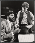 Nick Lewis and Ronnie Thompson in the stage production No Place to be Somebody