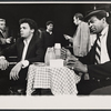 Ron O'Neal [left], Nick Lewis [right] and unidentified others in the stage production No Place to be Somebody