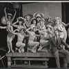 Richard Kiley and unidentified others in the stage production No Strings