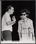 Diahann Carroll [right] and unidentified in the stage production No Strings