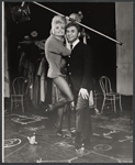Noelle Adam and Alvin Epstein in the stage production No Strings