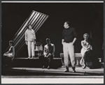 Diahann Carroll, Richard Kiley and unidentified others in the stage production No Strings