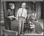 Anne Baxter, Hume Cronyn and Jessica Tandy in the stage production Noel Coward in Two Keys