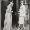 Anne Baxter and Jessica Tandy in the stage production Noel Coward in Two Keys