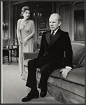 Anne Baxter and Hume Cronyn in the stage production Noel Coward in Two Keys