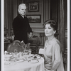Hume Cronyn and Anne Baxter in the stage production Noel Coward in Two Keys