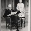 Hume Cronyn and Jessica Tandy in the stage production Noel Coward in Two Keys