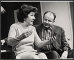 Maureen Stapleton and Lou Jacobi in the stage production Norman, Is That You?