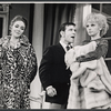 Roni Dengel, Norman Wisdom and Ardyth Kaiser in the stage production Not Now, Darling