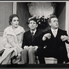 Roni Dengel, Norman Wisdom and Rex Garner in the stage production Not Now, Darling
