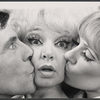 Norman Wisdom, Ardyth Kaiser and Joan Bassie in the stage production Not Now, Darling