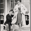 Norman Wisdom and Roni Dengel in the stage production Not Now, Darling