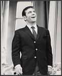Norman Wisdom in the stage production Not Now, Darling