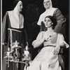 Roy Schneider, Thayer David and Maxine Herman in the stage production The Nuns