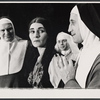 Thayer David, Maxine Herman, Robert Brink and Roy Schneider in the stage production The Nuns