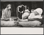 Robert Brink, Roy Schneider, Maxine Herman and Thayer David in the stage production The Nuns