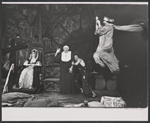 Maxine Herman, Thayer David, Roy Schneider and Robert Brink in the stage production The Nuns