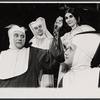 Thayer David, Robert Brink, Maxine Herman and Roy Schneider in the stage production The Nuns