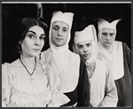 Maxine Herman, Roy Schneider, Robert Brink and Thayer David in the stage production The Nuns