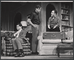 Sidney Armus, Walter Matthau and Nathaniel Frey in the stage production The Odd Couple 