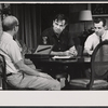 John Fiedler, Walter Matthau and Paul Dooley in the stage production The Odd Couple