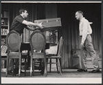 Walter Matthau and Art Carney in the stage production The Odd Couple