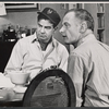 Walter Matthau and Art Carney in the stage production The Odd Couple